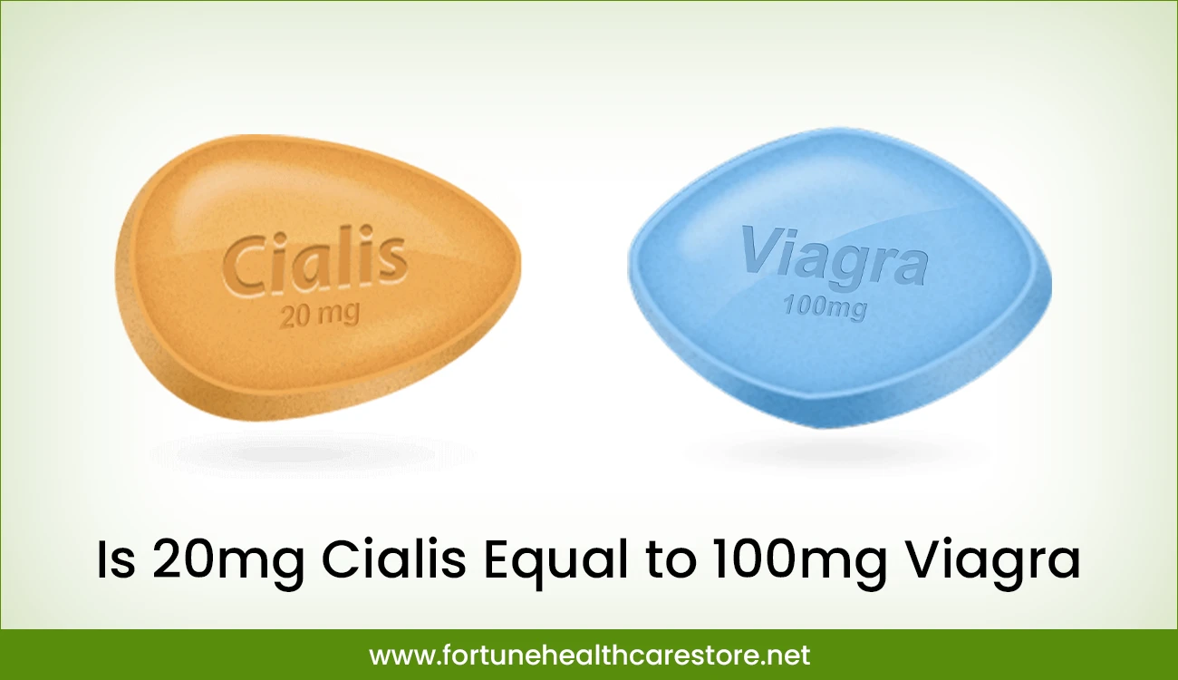 Is 20mg Cialis Equal 100mg Viagra