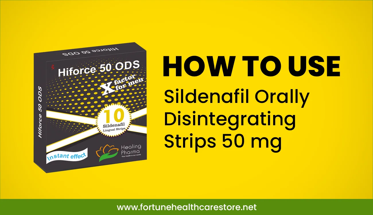 Sildenafil Orally Disintegrating Strips 50 mg